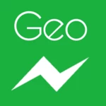 geo messenger android application logo